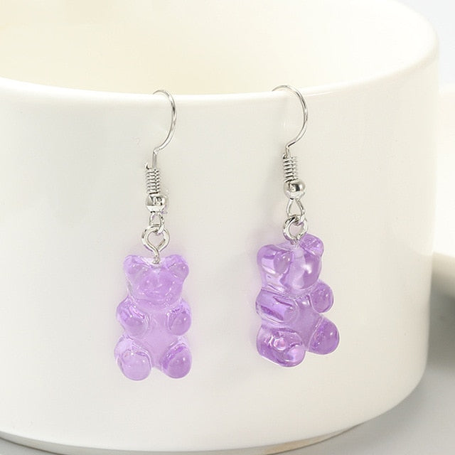 Minimalist Dangle Earring Jelly