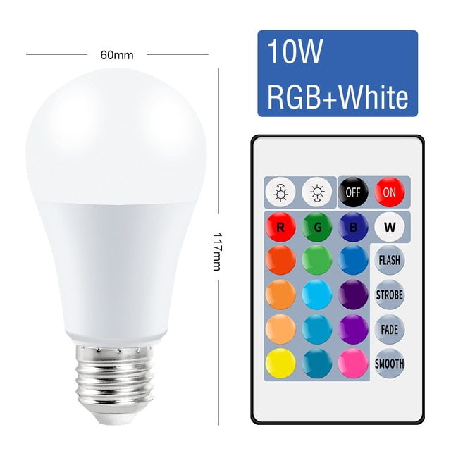 16Color 110V RGBW Magic Led Bulb