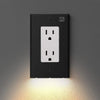 Outlet Wall Plate With LED Light