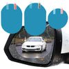 2 Pcs Car sticker Rainproof Film for Car Rear view Mirror