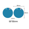 2 Pcs Car sticker Rainproof Film for Car Rear view Mirror