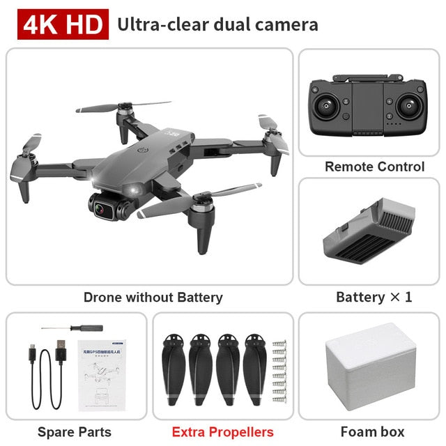 GPS Drone 4K Dual HD Camera Professional Aerial Photography