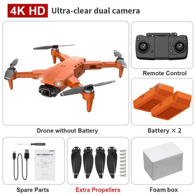 GPS Drone 4K Dual HD Camera Professional Aerial Photography