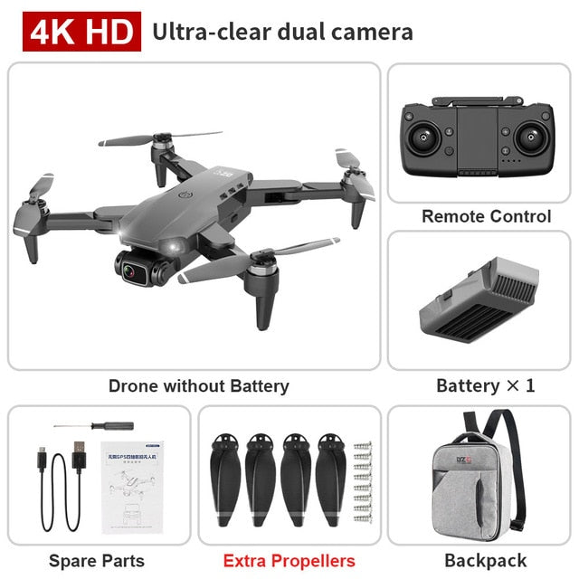 GPS Drone 4K Dual HD Camera Professional Aerial Photography