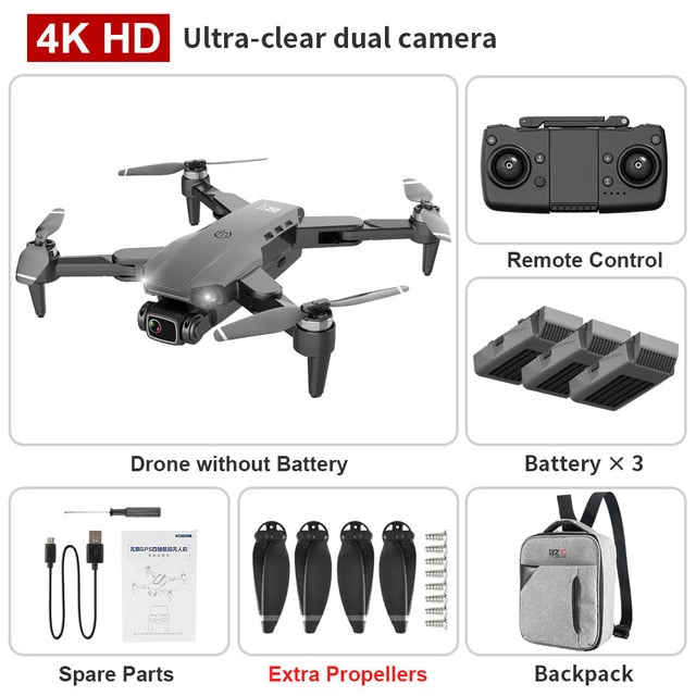 GPS Drone 4K Dual HD Camera Professional Aerial Photography