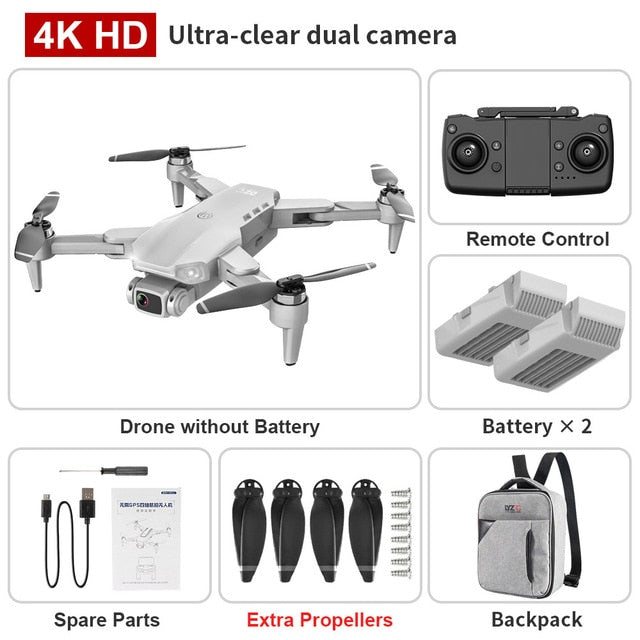 GPS Drone 4K Dual HD Camera Professional Aerial Photography