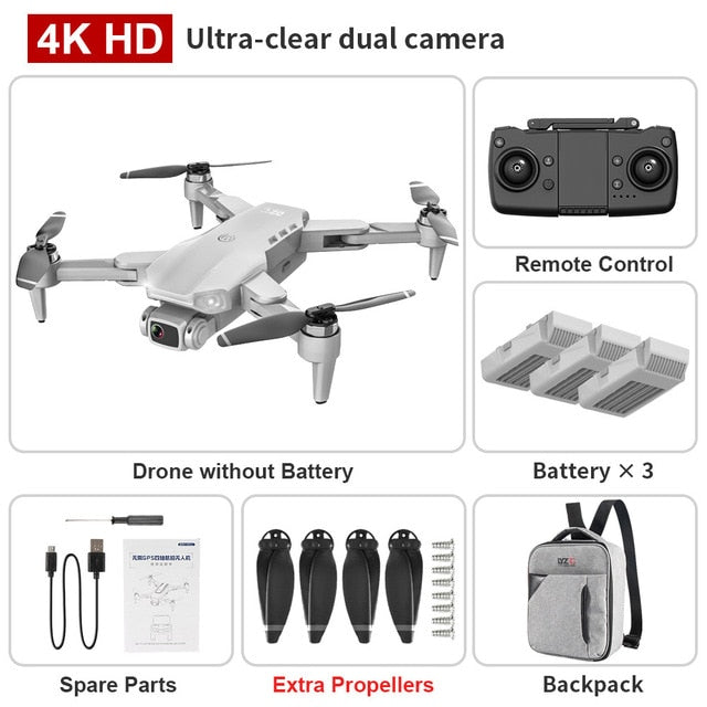 GPS Drone 4K Dual HD Camera Professional Aerial Photography