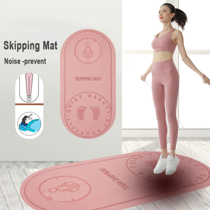 Jump Rope Mat Exercise Cushioning