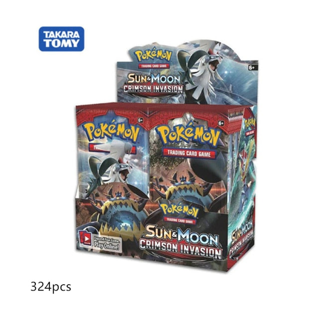 324Pcs/Box Pokemon Cards