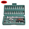 46 Pcs/Set Multifunctionl Ratchet Wrench Set