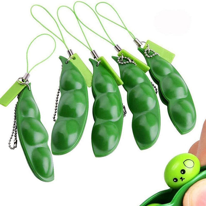 Fidget Toys Decompression Edamame Toys