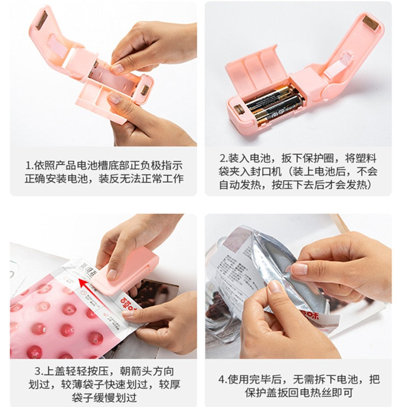 Mini Heat Sealer For Household Accessories