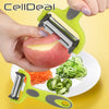 3 In 1 Vegetables Peeler with Knife