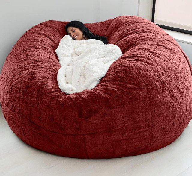 Living Room Furniture Fur Giant Bean Bag