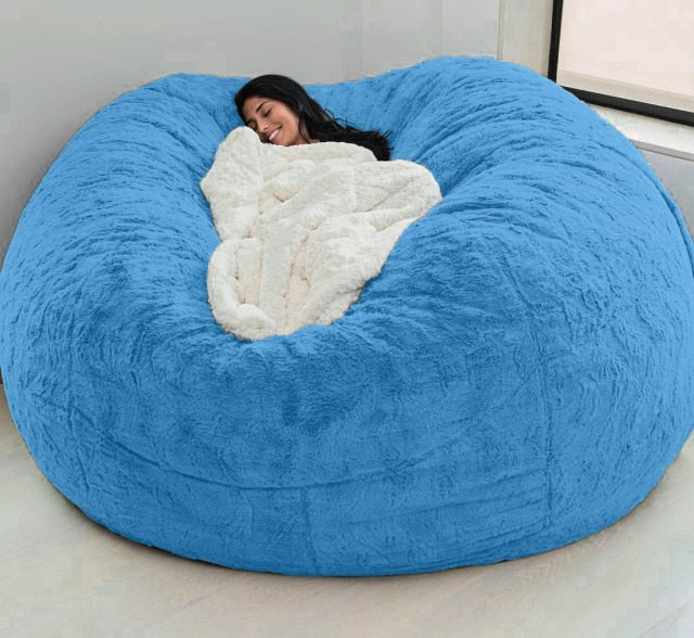 Living Room Furniture Fur Giant Bean Bag