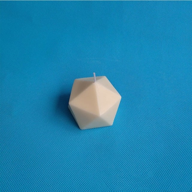 3D Irregular Column Cube Candle Cylinder