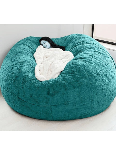 Living Room Furniture Fur Giant Bean Bag