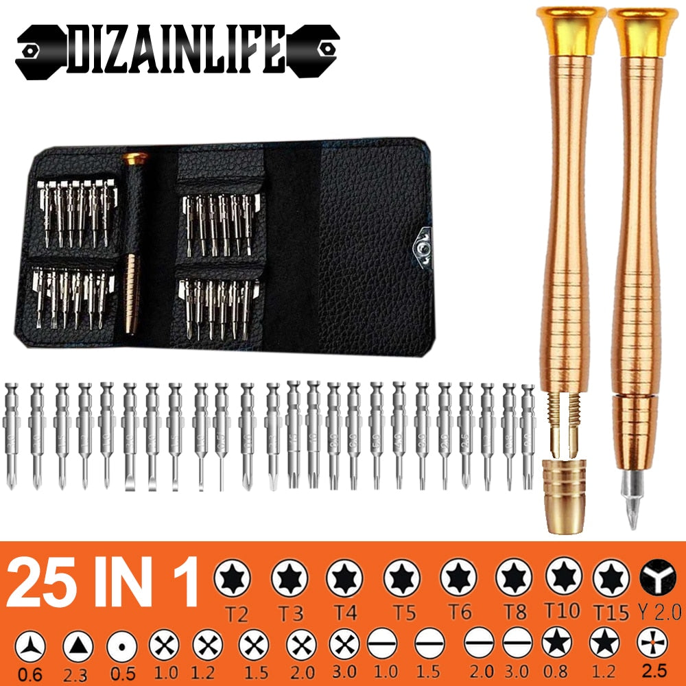 25 In 1 Precision Screwdriver Set