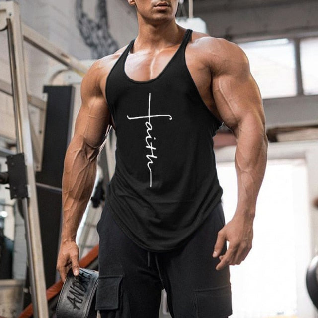 Gym Tank Top Men Fitness Clothing