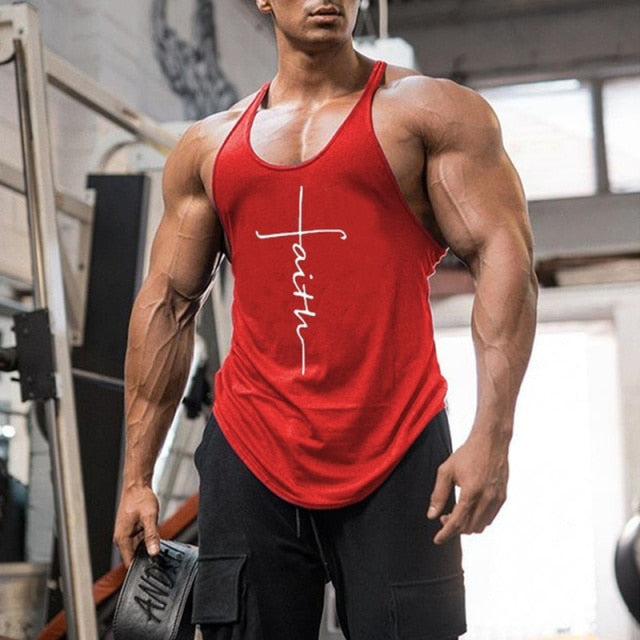 Gym Tank Top Men Fitness Clothing