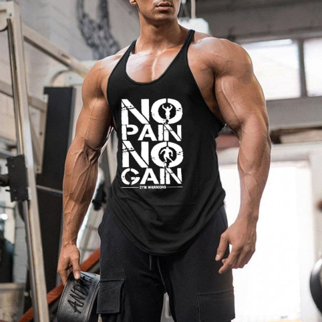 Gym Tank Top Men Fitness Clothing