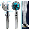 Water Saving 360 Degrees Rotating With Small Fan Shower Head