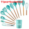 Silicone High Temperature Resistant Kitchen Utensil Set