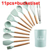 Silicone High Temperature Resistant Kitchen Utensil Set