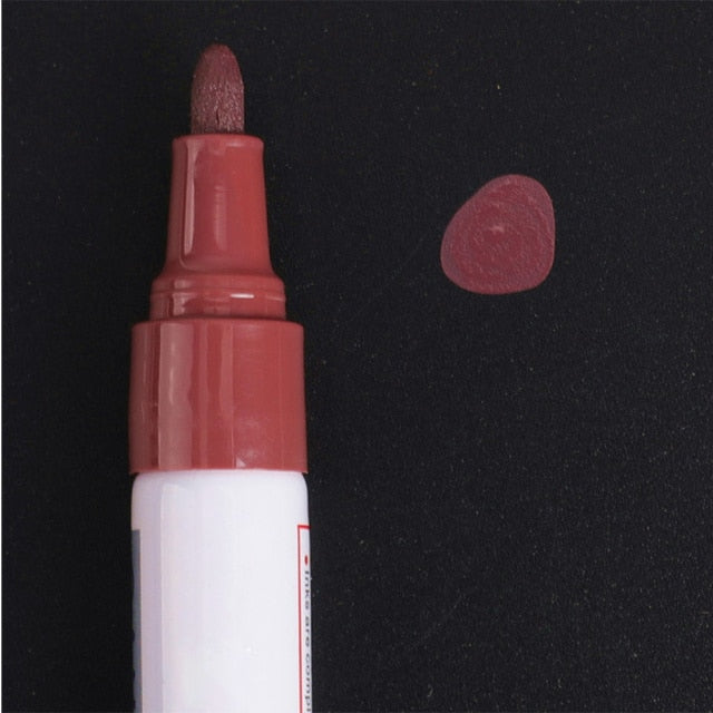 Oily Painting Pen For Auto Rubber Car Wheel