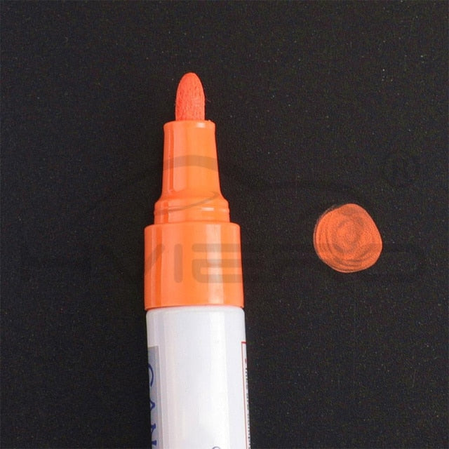 Oily Painting Pen For Auto Rubber Car Wheel