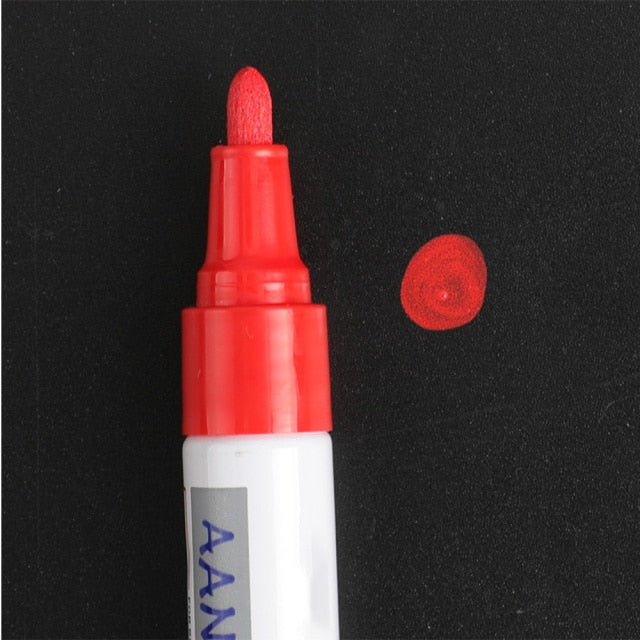 Oily Painting Pen For Auto Rubber Car Wheel