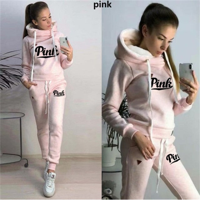 Autumn New Tracksuits For Women Winter Femme Sport Suits