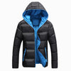 2022 Men Winter Thick Velvet Windproof  Waterproof Jacket (Large )