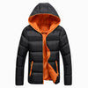 2022 Men Winter Thick Velvet Windproof  Waterproof Jacket (Large )