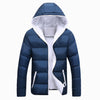 2022 Men Winter Thick Velvet Windproof  Waterproof Jacket (Large )