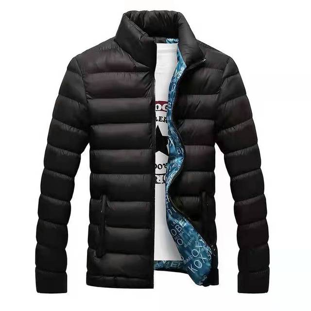 2022 Men Winter Thick Velvet Windproof  Waterproof Jacket (Large )